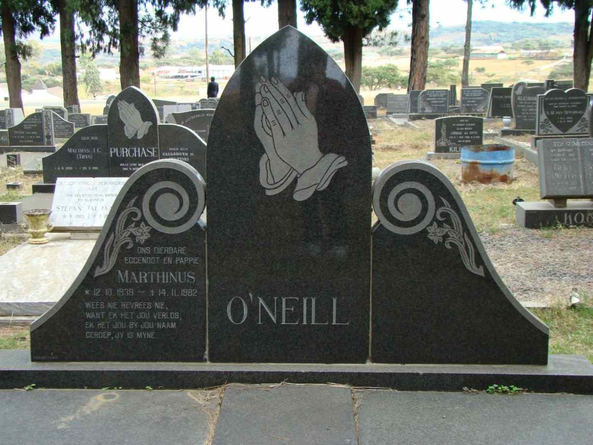 O'NEILL Marthinus 1938-1982