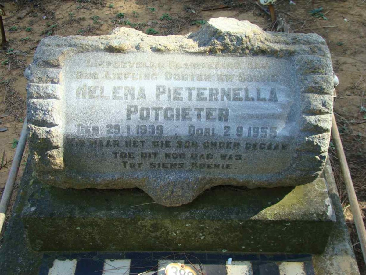 POTGIETER Helena Pieternella 1939-1955