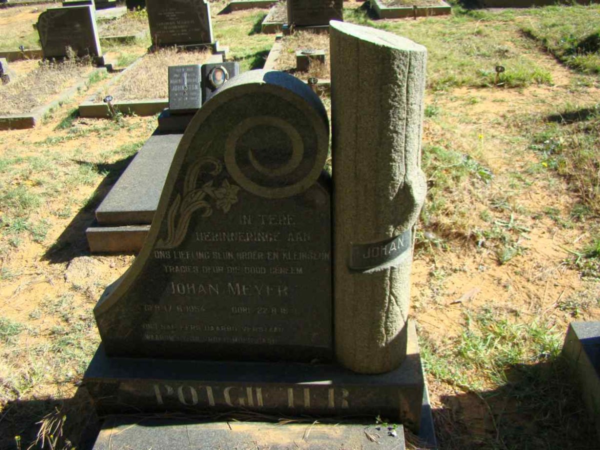 POTGIETER Johan Meyer 1954-1971