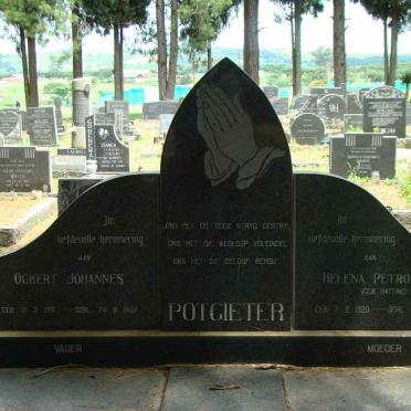 POTGIETER Ockert Johannes 1916-1987 &amp; Helena Petronella HATTING 1920-1988