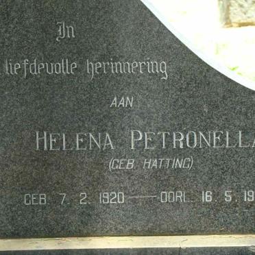 POTGIETER Ockert Johannes 1916-1987 &amp; Helena Petronella HATTING 1920-1988 