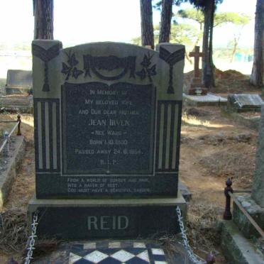 REID Jean Irven nee WARD 1900-1954