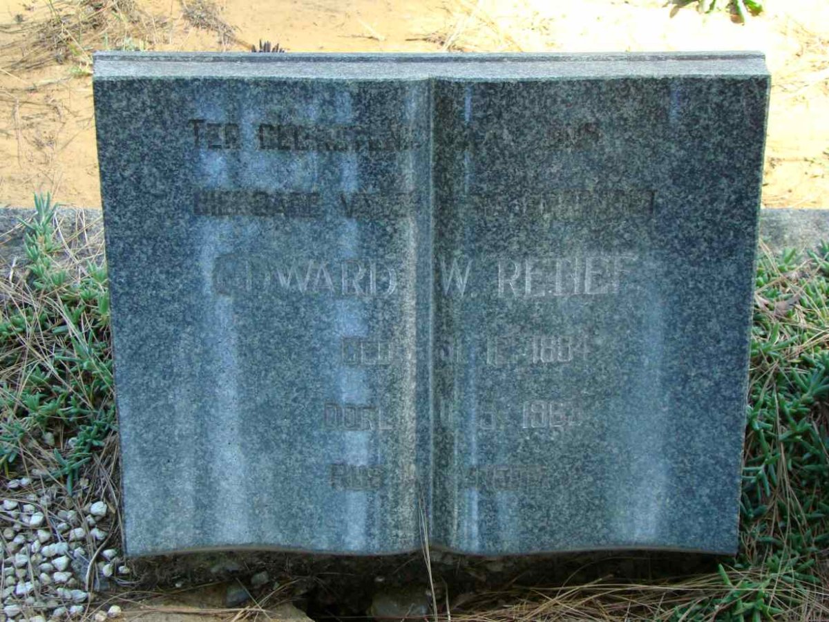RETIEF Edward W. 1884-1963