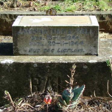 RALL Johanna Maria 1944-1944