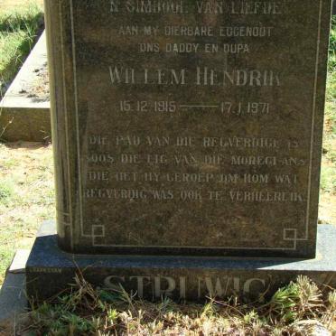 STRUWIG Willem Hendrik 1915-1971