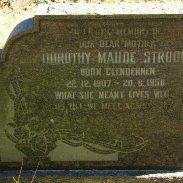 STROOH Dorothy Maude nee GLENDENNEN 1907-1958