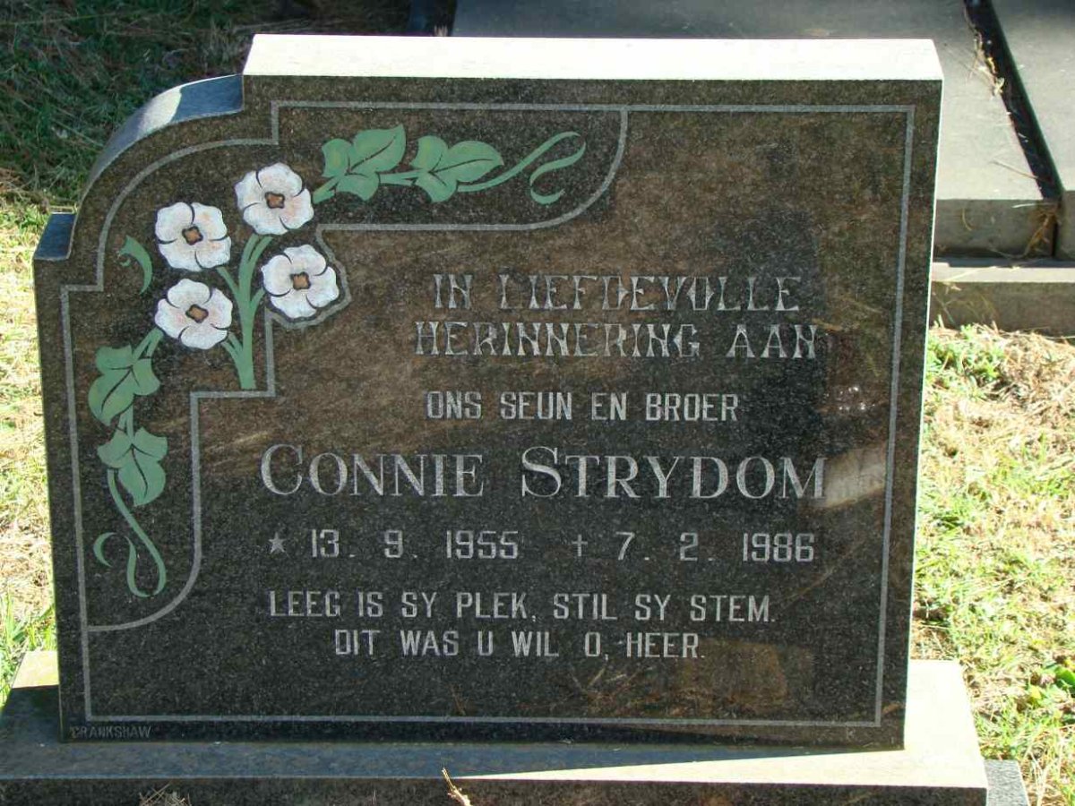 STRYDOM Connie 1955-1986