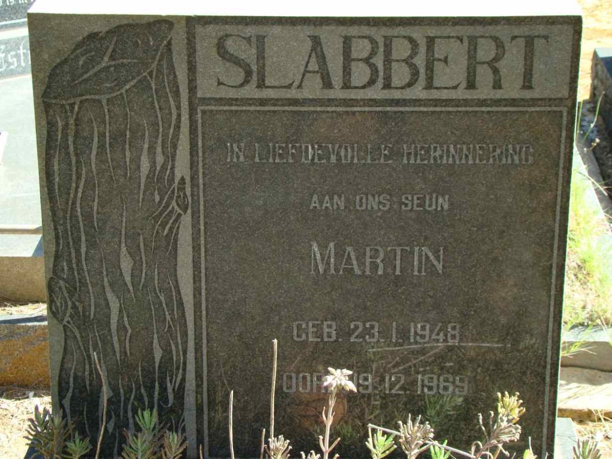 SLABBERT Martin 1948-1969