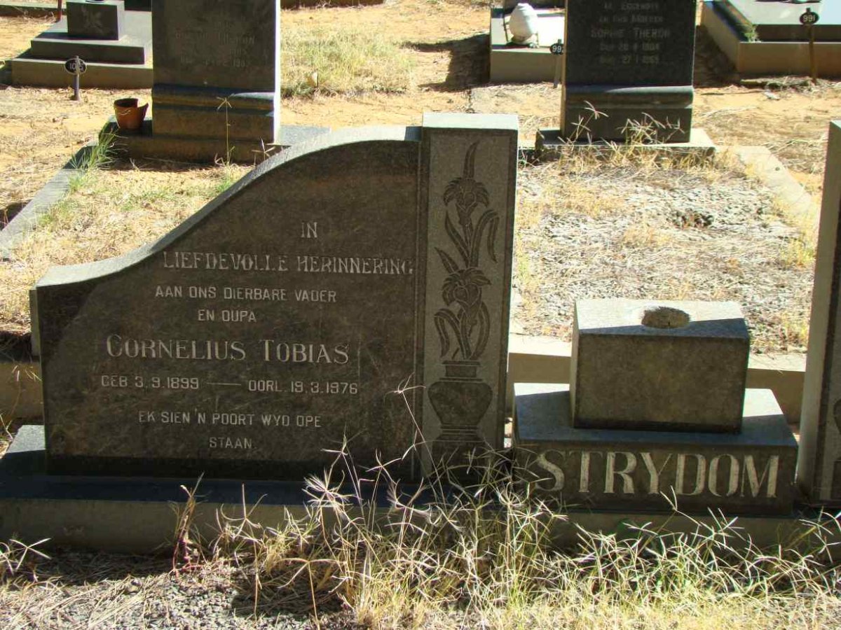 STRYDOM Cornelius Tobias 1899-1976