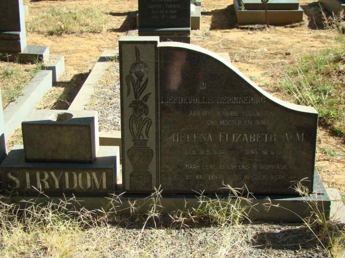 STRYDOM Helena Elizabeth A.M. 1904-1970