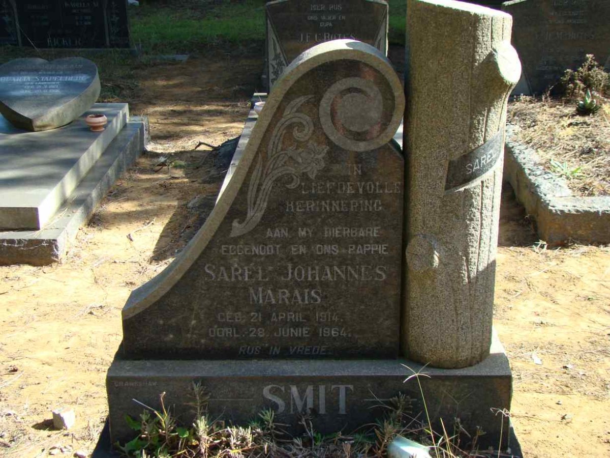 SMIT Sarel Johannes Marais 1914-1964
