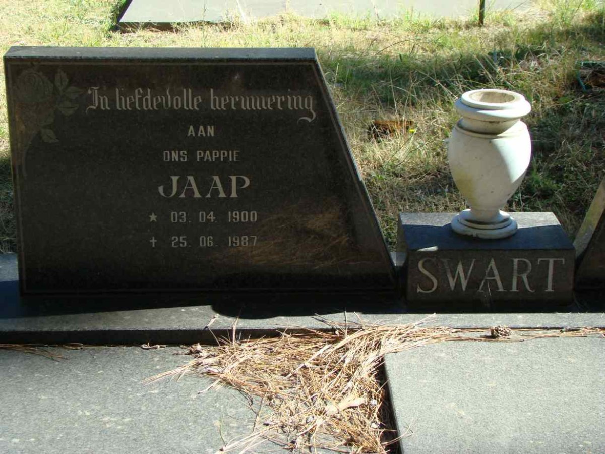 SWART Jaap 1900-1987