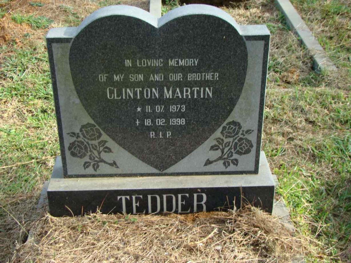 TEDDER Clinton Martin 1973-1998