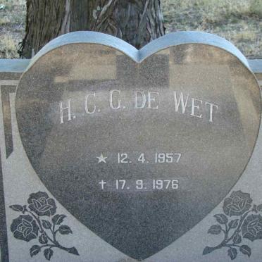 WET H.C.G., de 1957-1976