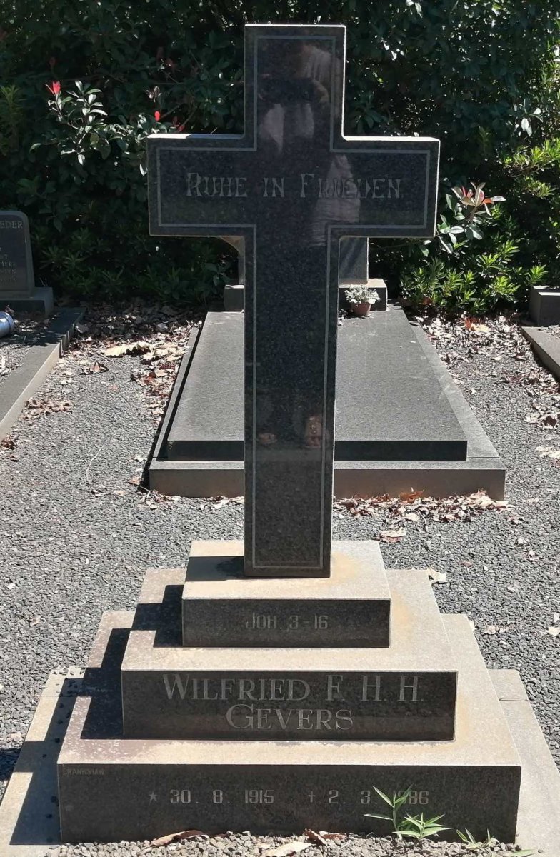 GEVERS Wilfried F.H.H. 1915-1986