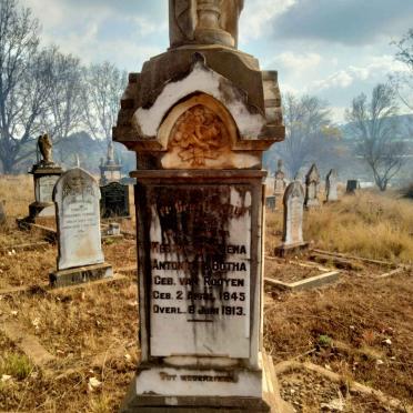 BOTHA Heste? Antonetta nee VAN ROOYEN 1845-1913