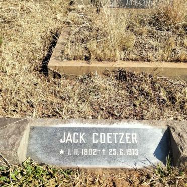 COETZER Jack 1902-1973