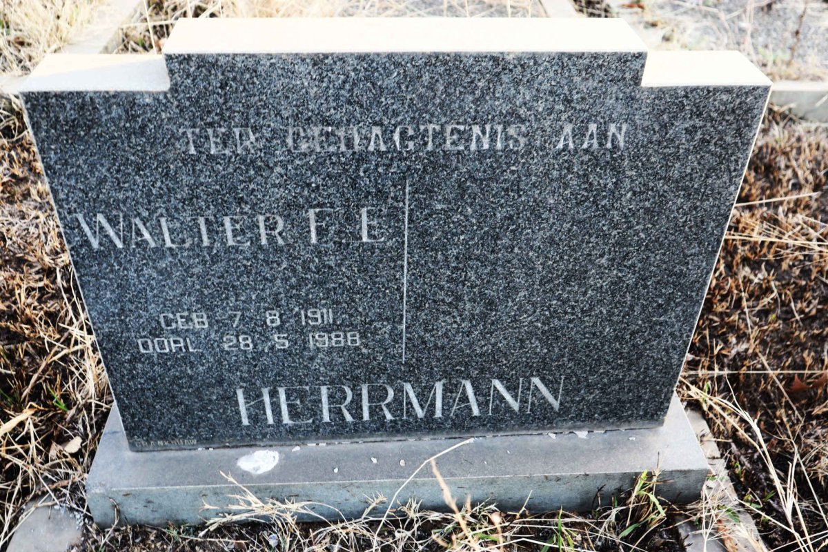 HERRMANN Walter 1911-1988