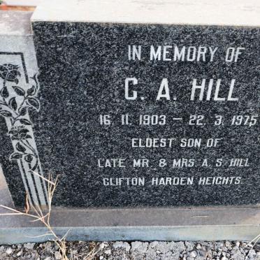 HILL C.A. 1903-1975