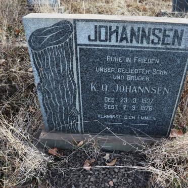 JOHANNSEN K.O. 1937-1976