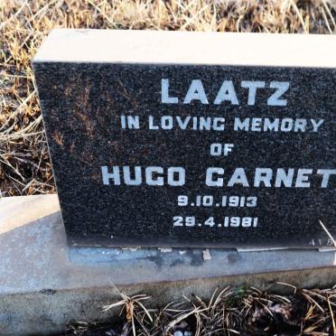 LAATZ Hugo Garnet 1913-1981