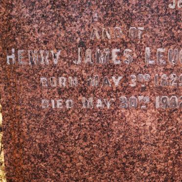 LEUCHARS Henry James 1829-1902