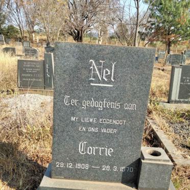 NEL Corrie 1908-1970