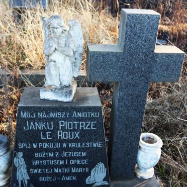 ROUX Janku Piotrze, le 