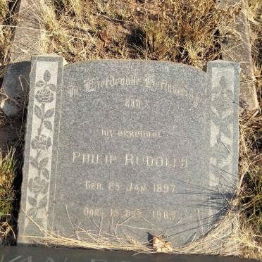 ROOYEN Phillip Rudolph, van 1897-1969