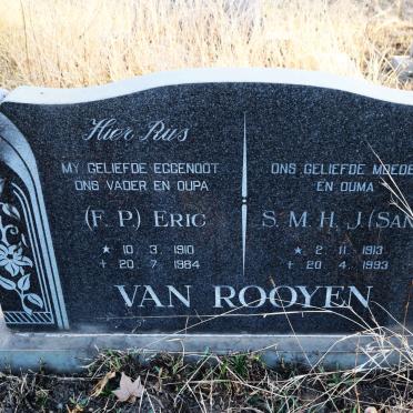ROOYEN Eric, van 1910-1984 & S,M.H.J. 1913-1993