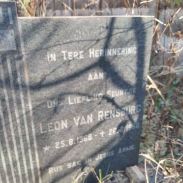 RENSBURG Leon, van 1968-1968