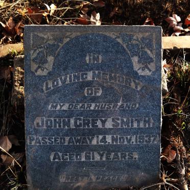 SMITH John Grey -1937