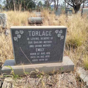 TORLAGE Emily 1891-1979