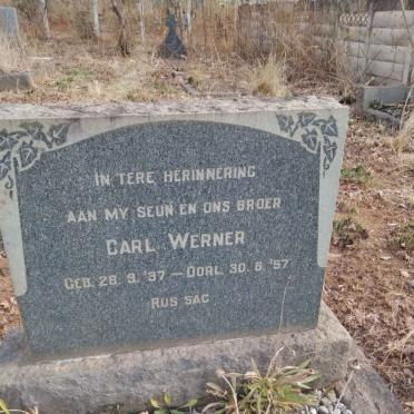 WERNER Carl 1937-1957