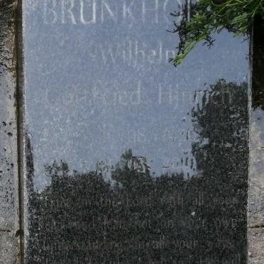 BRUNKHORST Wilhelm Gottfried Hinrich 1926-20??