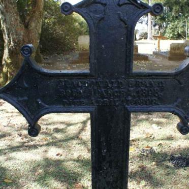 GRANT Macdonald 1898-1898