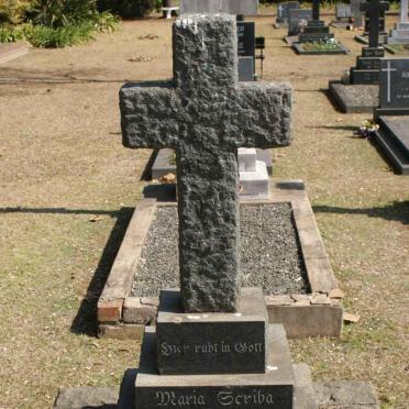 SCRIBA Maria 1884-1963