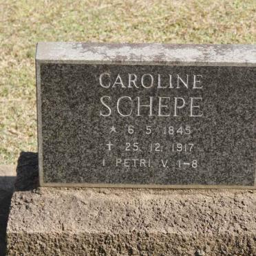SCHEPE Caroline 1845-1917