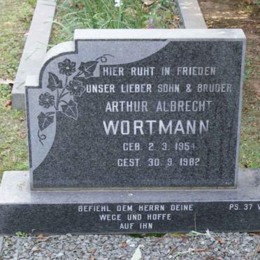 WORTMANN Arthur Albrecht 1954-1982