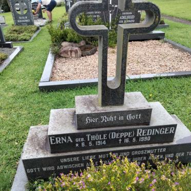 REDINGER Erna nee THOLE 1914-1990