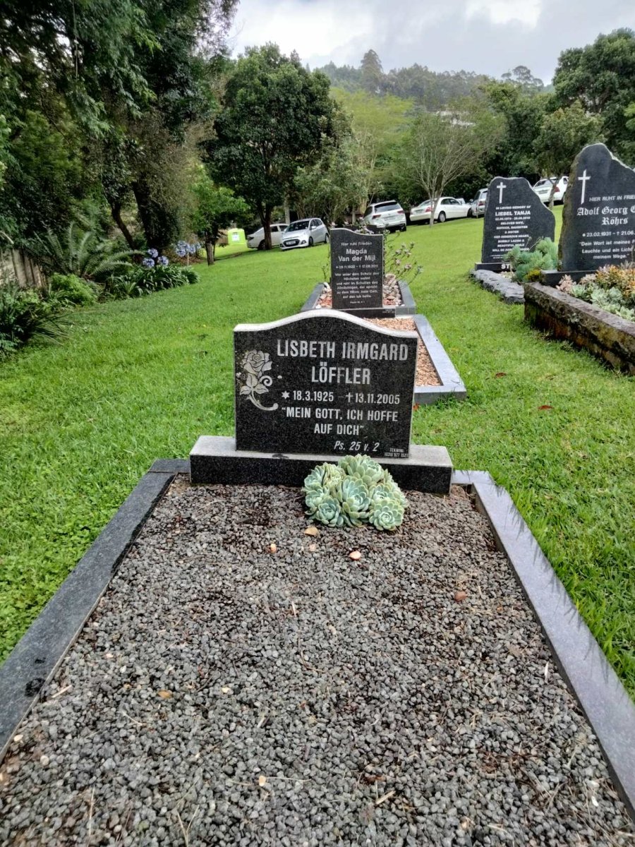 LOFFLER Lisbeth Irmgard 1925-2005