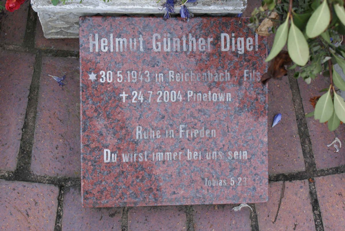 DIGEL Helmut Gunther 1943-2004