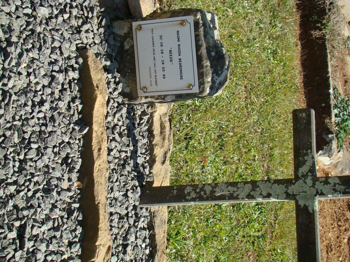 BEARDMORE Naomi Rhoda 1928-1999