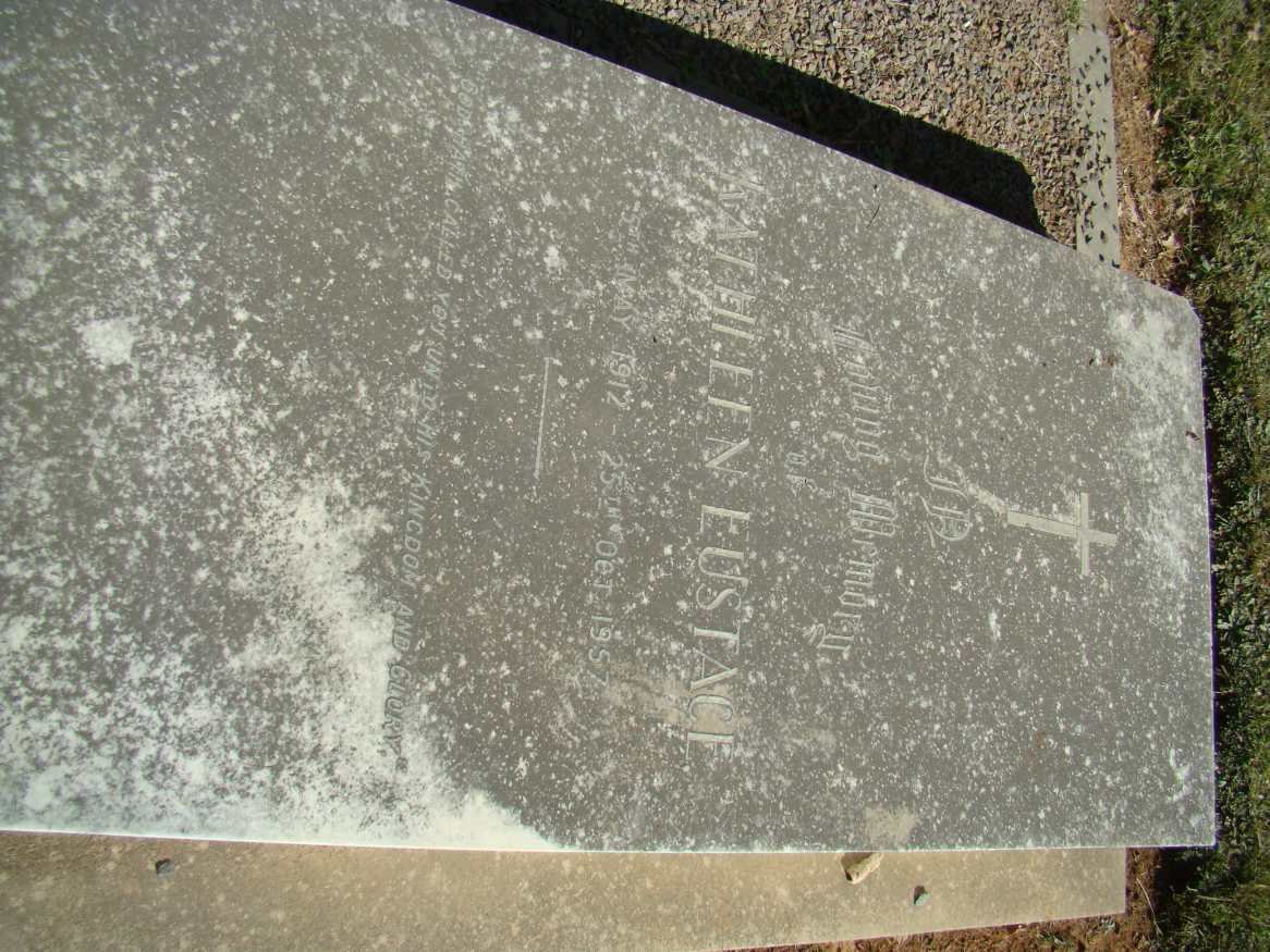 EUSTACE Kathleen 1912-1957