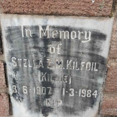 KILFOIL Stella Z.M. 1907-1984