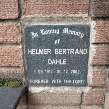 DAHLE Helmer Bertrand 1912-2002