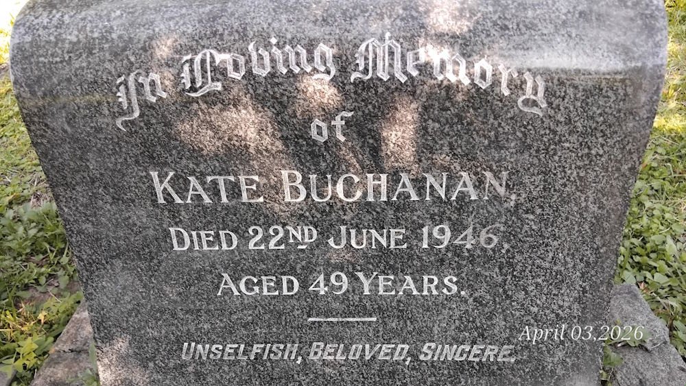 BUCHANAN Kate -1946
