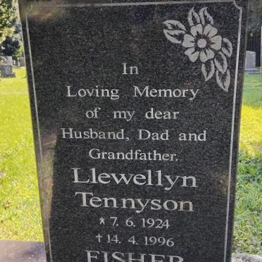 FISHER Llewellyn Tennyson 1924-1996