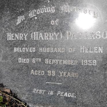 PATERSON Henry -1959