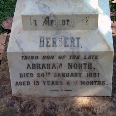 NORTH Herbert Abraham 1868-1881